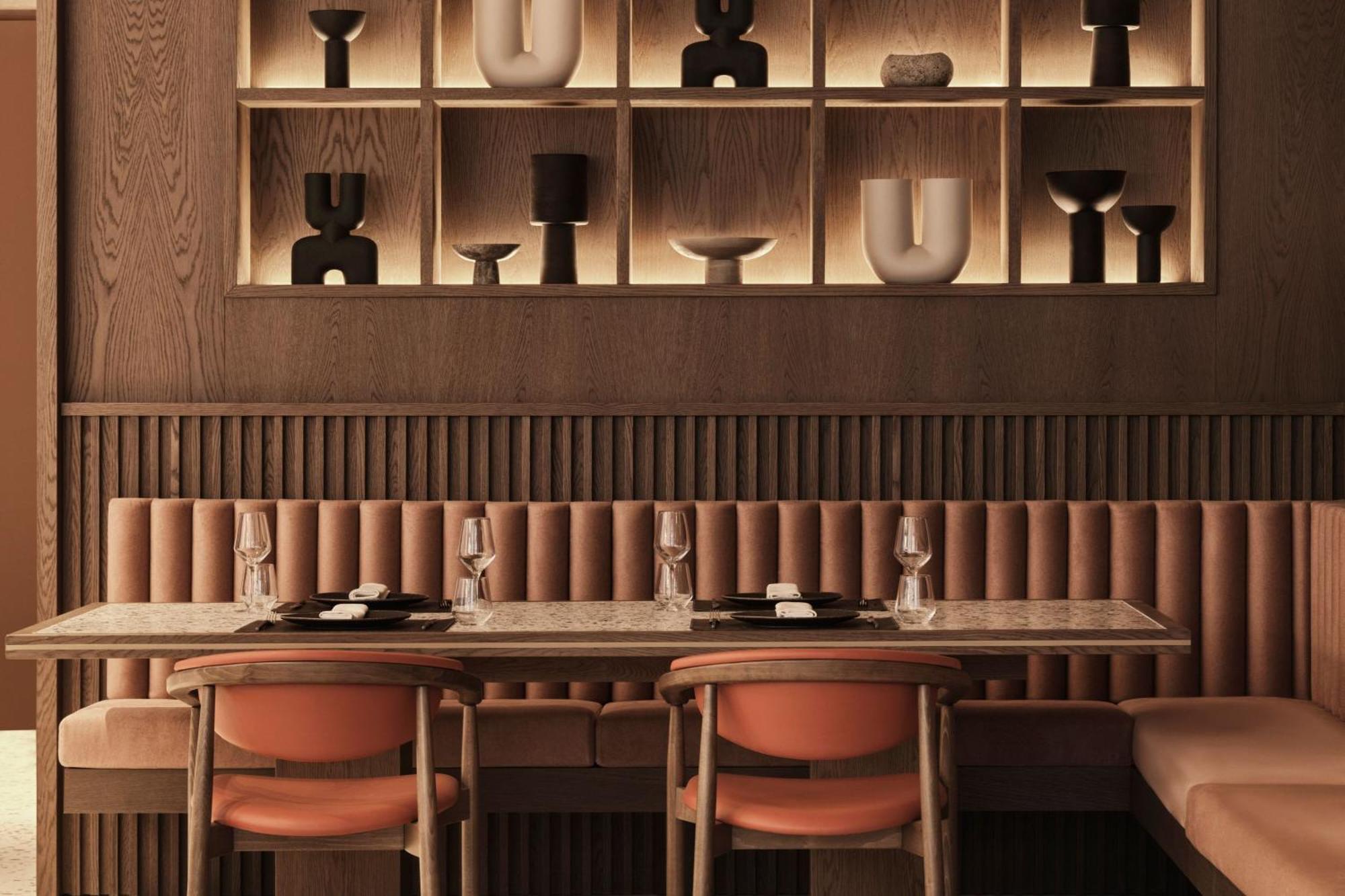 Monasty, Thessaloniki, Autograph Collection Hotel Buitenkant foto Interior of the restaurant