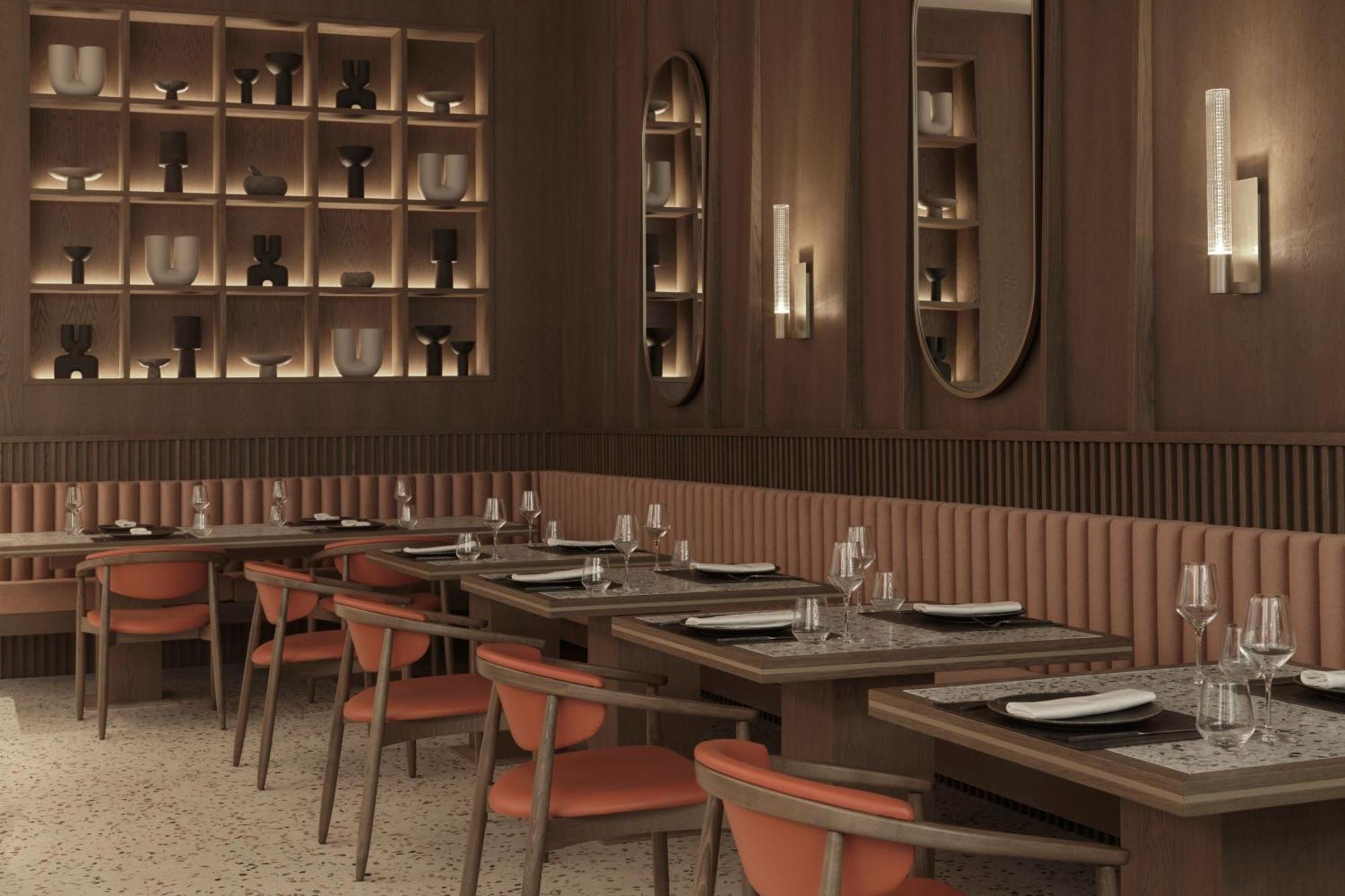 Monasty, Thessaloniki, Autograph Collection Hotel Buitenkant foto Interior of the restaurant